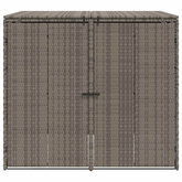 Pojemnik na śmieci 2 pcs Szary 130 x 80 x 115 cm Polietylen