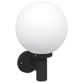 Zewnętrzna lampa ścienna 2 pcs Czarny 28 x 25 x 38 cm