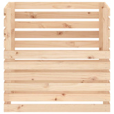Kompostownik, 80x80x78 cm, lite drewno sosnowe
