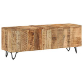 vidaXL Szafka pod TV, 110x30x40 cm, lite drewno mango