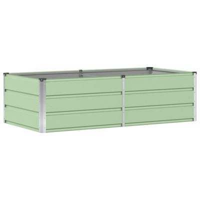Donica Zielony 160 x 80 x 45 cm Stal