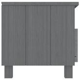 vidaXL Szafka pod TV HAMAR, ciemnoszara, 106x40x40 cm, drewno sosnowe