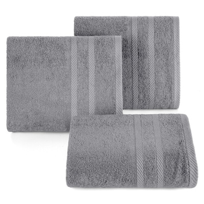 Ręcznik Milo stalowy 100x150