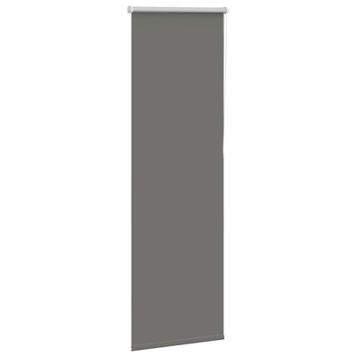 Roleta zaciemniająca szara 55x150 cm Szerokość tkaniny 50,7 cm