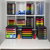 Exacompta Organizer biurkowy Big-Box Plus Horizon z 5 szufladami