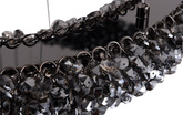 Designerska Lampa Wisząca czarna Swarovski Adani AD216