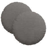 Poduszki na siedziska 2 pcs Jasnoszary ?30 x 13 cm