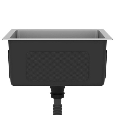 Ręcznie robiony zlew kuchenny, stal nierdzewna