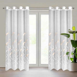 Firana Abbie kremowa 140x250