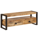 vidaXL Szafka pod TV, 120x35x45 cm, lite drewno mango