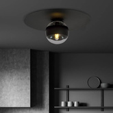 Lampa sufitowa SOLAR 1 BLACK/STRIPE