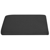 Poduszka na siedzisko Czarny 39 x 38 x 8,5 cm Pianka PU