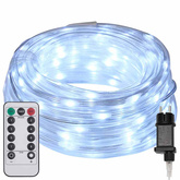 Lina świetlna z 120 diodami LED Zimna biel 5 m PVC