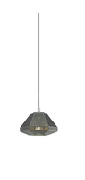 Designerska geometryczna Lampa wisząca ETCHi – CHROME E27 AD306