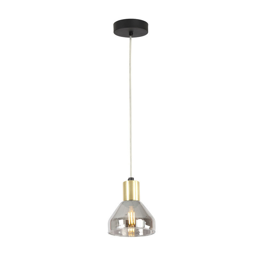 Lampa wisząca złota 1xE14 Gregory 31-78391