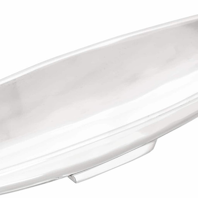 Kosz na owoce Srebrny 53 x 9 x 10 cm Aluminium