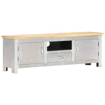 vidaXL Szafka Aviator pod TV, 120 x 30 x 40 cm, lite drewno mango
