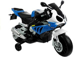 Motor Na Akumulator BMW S1000RR Dla Dzieci Niebieski Trójkołowy