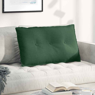 Poduszka na plecy Zielony dżungli 80 x 50 cm Tkanina sztruksowa