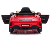 Auto na Akumulator Mercedes GTR Dla Dzieci Światła LED MP3 Czerwony