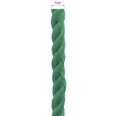 Lina Bawełniana 10 mm 250 m zielony 100% bawełna