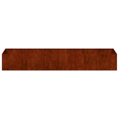 Doniczka Rusty 280x80x40 cm Stal nierdzewna