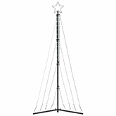Choinka LED 339 LED Zimna biel 182 cm