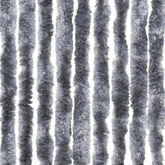 Zasłona przeciwko owadom, srebrna, 56x200 cm, szenil