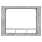 vidaXL Szafka pod TV, szarość betonu, 152x22x113 cm