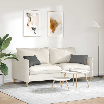 Poduszki na sofę 2 pcs Ciemnoszary 50 x 30 cm tkanina