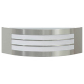 Zewnętrzna lampa ścienna 2 pcs Srebrny 32 x 10 x 10 cm