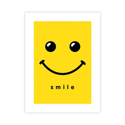 Smile II Plakat : Rozmiar - 30x40 cm