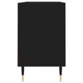 vidaXL Szafka pod TV, czarna, 103,5x30x50 cm, materiał drewnopochodny