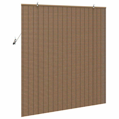 Roleta brązowy 150 x 160 cm Bambus