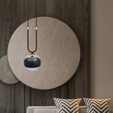 Lampa wisząca GLAM 1 BLACK/STRIPE