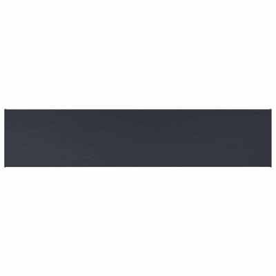 Parapet okienny Antracytowy z rysunkiem drewna PVC