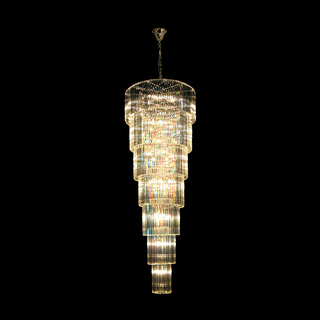 18006-69 LUXE LAMPA WISZĄCA ZŁOTA/GOLD