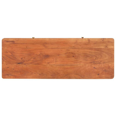 vidaXL Szafka pod TV, 110x40x41 cm, lite drewno akacjowe