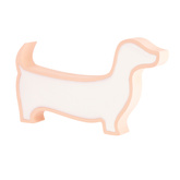DOG LAMPA lampka stołowa  LED IQ KIDS rózowy