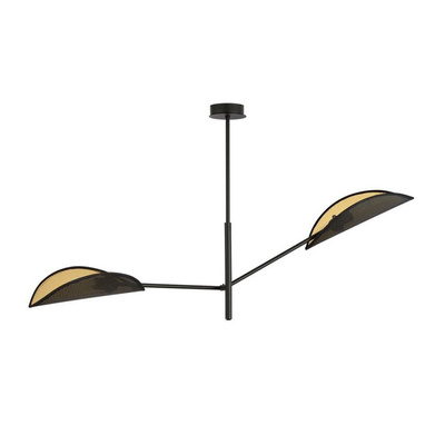 Lampa sufitowa  VENE 2 BLACK/GOLD