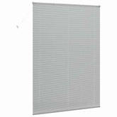 Żaluzje weneckie Srebrny 220 x 155 cm Aluminium
