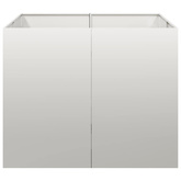 Doniczka 100x100x80 cm Stal nierdzewna