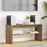 Szafka pod telewizor 80 x 30 x 40 cm Dąb rzemieślniczy