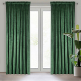 Zasłona Rosa ciemnozielona 140x270