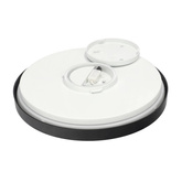 Plafon PERETI 24W czarny pierścień 35cm, 4000K barwa neutralna, 2400lm, IP44, 220-240V EDO777614 EDO Solutions