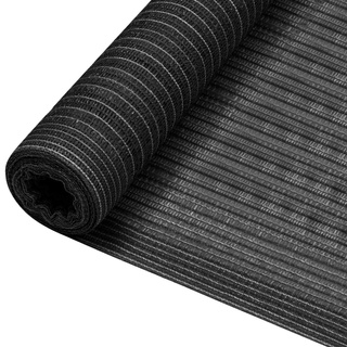 Siatka cieniująca, antracytowa, 3,6 x 50 m, HDPE, 150 g/m?