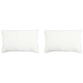 Poduszka 2 pcs Biały 40 x 60 cm Włókno bambusowe
