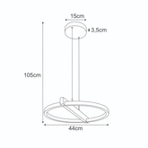 Lampa wisząca K-8230  z serii TIVOLI