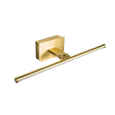 Złoty Kinkiet nad obraz 2W CRI90 na Baterie 40cm Abruzzo Vinci