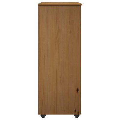 Rolkowa szafka 53 x 39 x 103 cm Lite drewno sosnowe